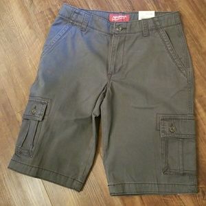 NWT...Boy's Grey Cargo Shorts